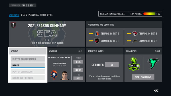 Скриншот из Axis Football 2020