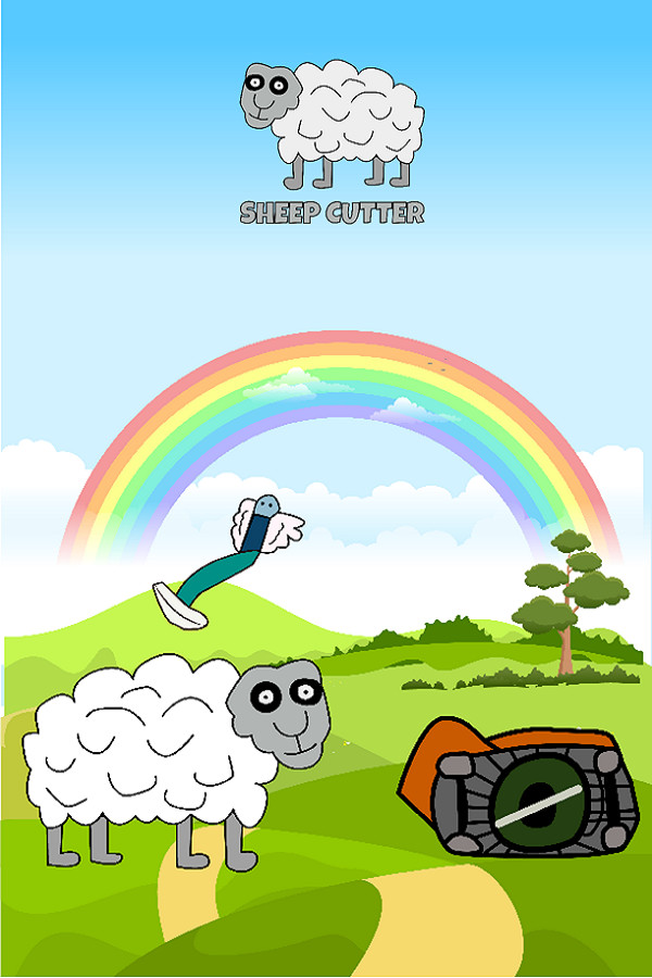 Steam portrait for Sheep Cutter.