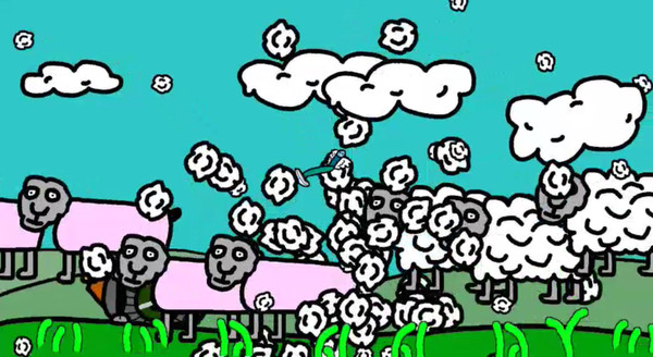 Скриншот из Sheep Cutter