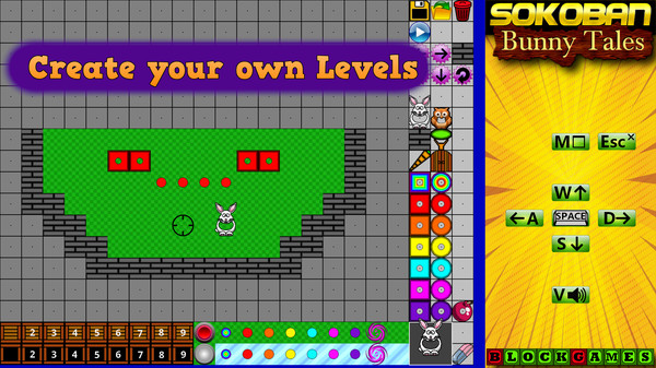 Скриншот из Sokoban: Bunny Tales