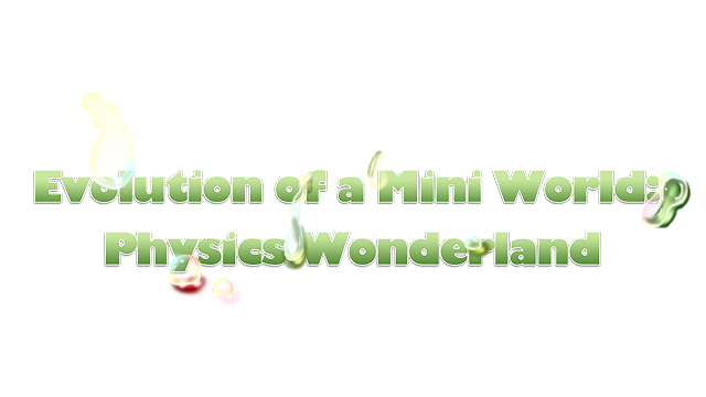 Evolution of a Mini World: Physics Wonderland Logo