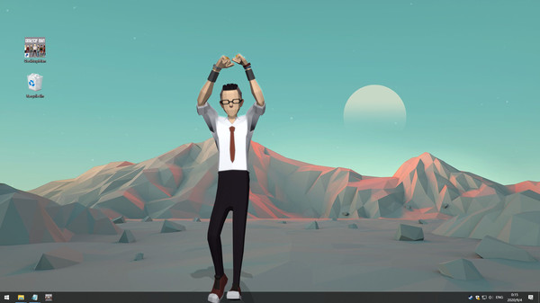 Скриншот из Desktop Man