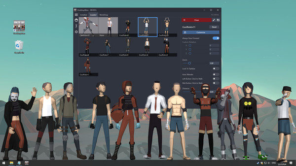 Desktop Manfor windows and Linux 1