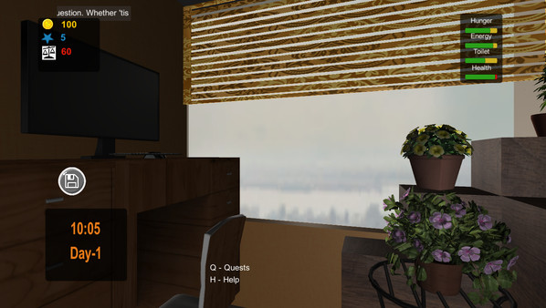 Скриншот из Quarantine simulator Скриншот из Quarantine simulator