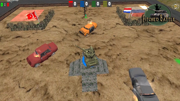 Скриншот из Pitched Battle