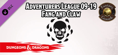 Fantasy Grounds - D&D Adventurers League 09-19 Fang and Claw cover art
