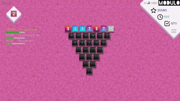 Modulo game for Linux 1