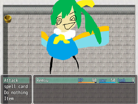 Скриншот из Reimu's Weird little advanture