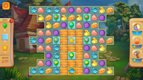 World of Pets: Match 3 and Decorate game for windows Pc 1