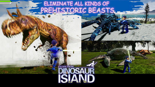 Скриншот из escape from dinosaur island