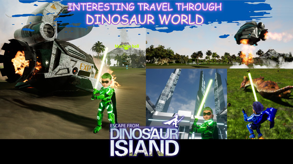 Скриншот из escape from dinosaur island