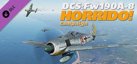 DCS: Fw 190 A-8 Horrido! Campaign cover art
