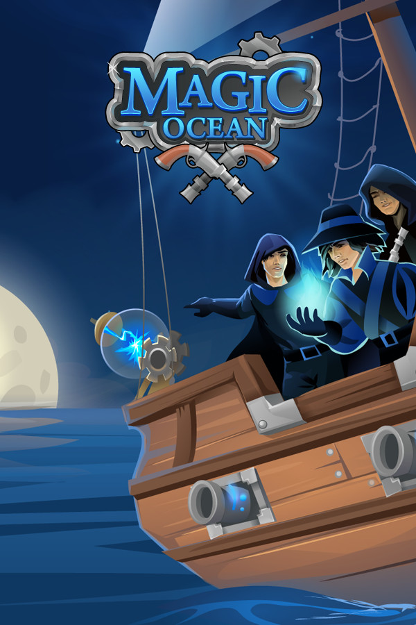 Steam portrait for Magic Ocean - Multiplayer Roguelike.