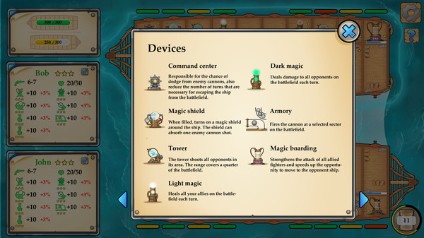 Скриншот из Magic Ocean - Multiplayer Roguelike