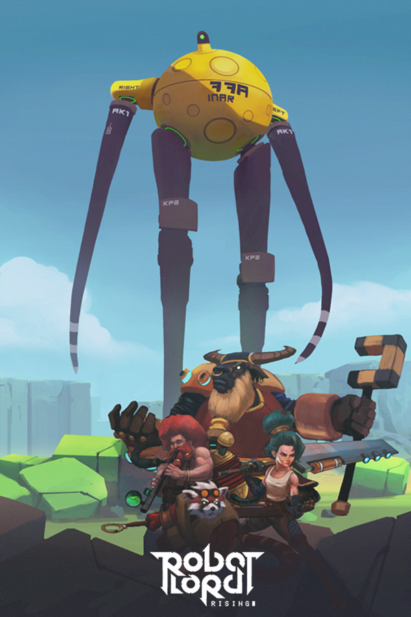 Steam portrait for Robot Lord Rising.