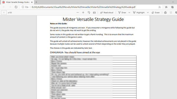Скриншот из Mister Versatile Stategy Guide