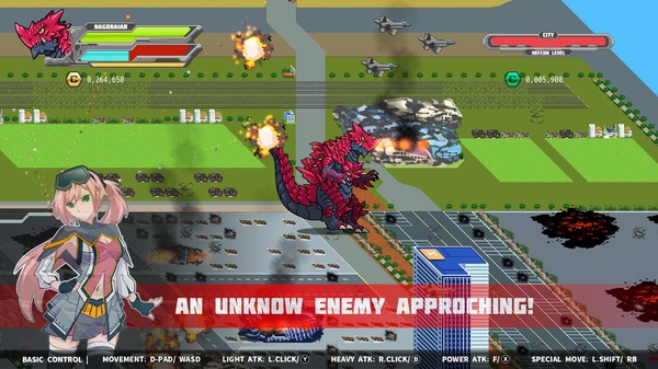 Скриншот из Daikaiju Daikessen: Versus