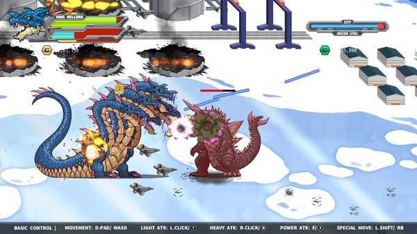 Скриншот из Daikaiju Daikessen: Versus