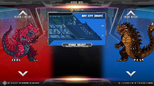 Скриншот из Daikaiju Daikessen: Versus