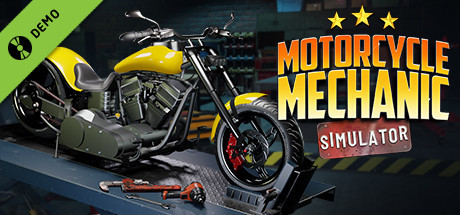 Motorcycle Mechanic Simulator Demo cover art