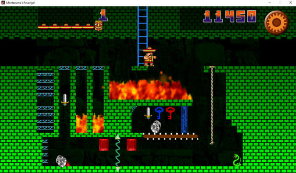 Montezuma's Revenge game for Linux 1