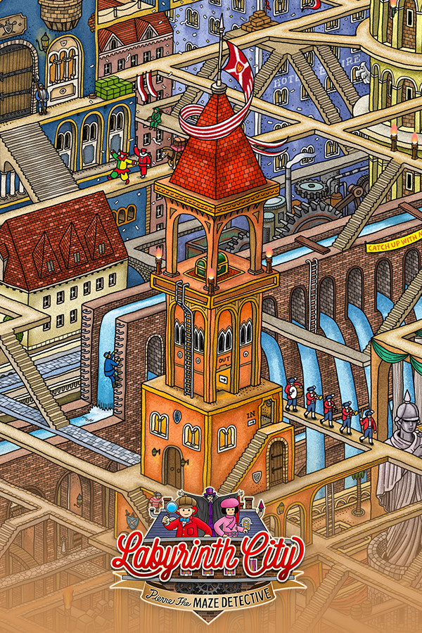Steam portrait for Labyrinth City: Pierre the Maze Detective.