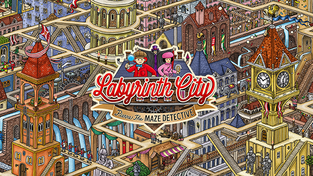 Labyrinth City: Pierre the Maze Detective Logo