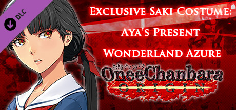 OneeChanbara ORIGIN - Exclusive Saki Costume: Aya's Present: Wonderland Azure cover art