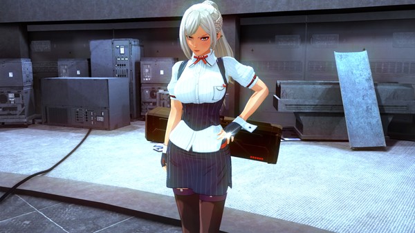 Скриншот из OneeChanbara ORIGIN - Exclusive Lei Costume: Lei's Work Uniform