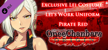 OneeChanbara ORIGIN - Exclusive Lei Costume: Lei's Work Uniform: Pirate Red cover art
