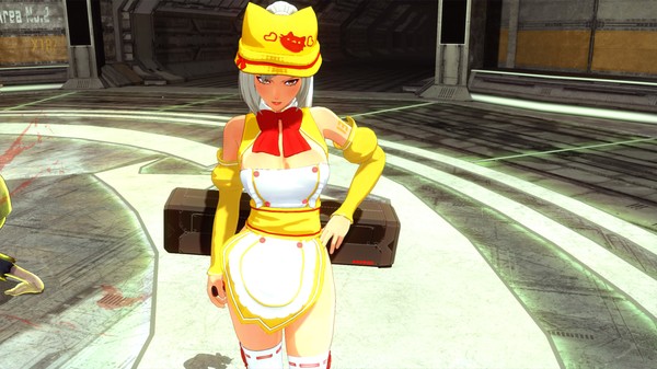 Скриншот из OneeChanbara ORIGIN - Exclusive Lei Costume: Dream Hostess Lei: Omelet Yellow