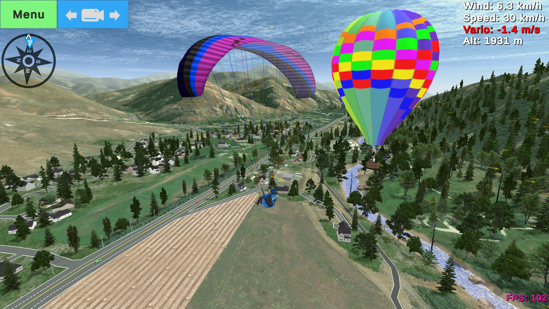 滑翔机模拟（Glider Sim VR）
