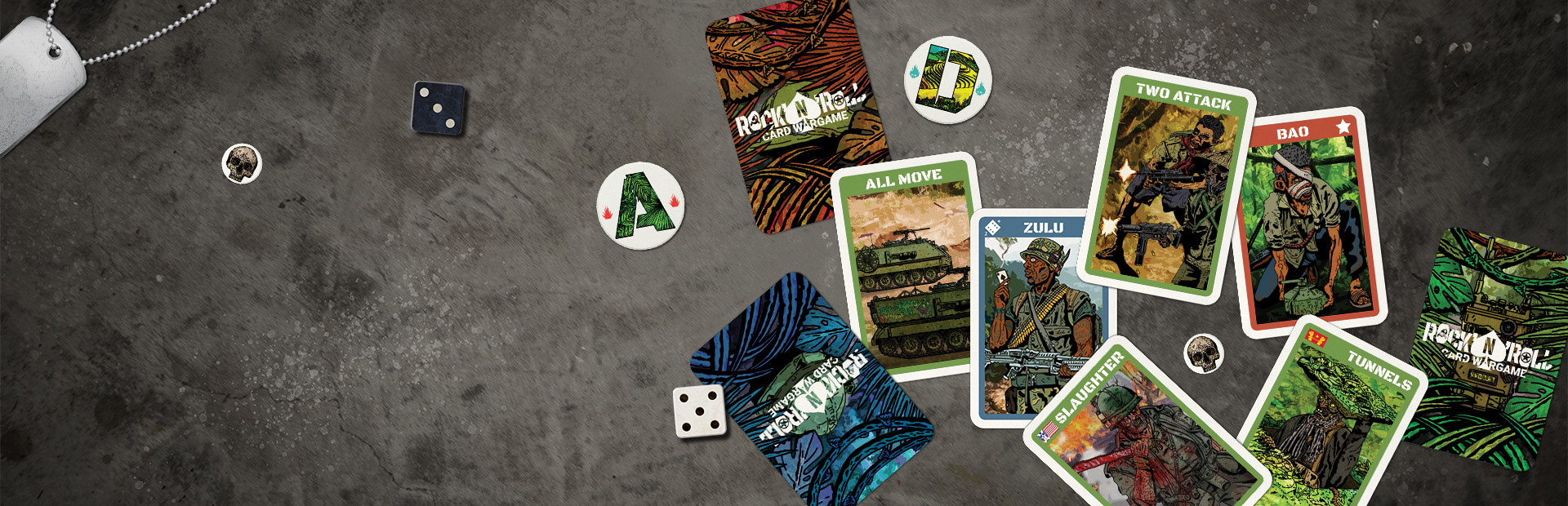 Rock'n'Roll: Card Wargame