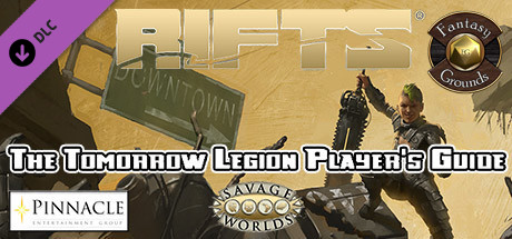 Fantasy Grounds - Rifts: The Tomorrow Legion Player’s Guide cover art