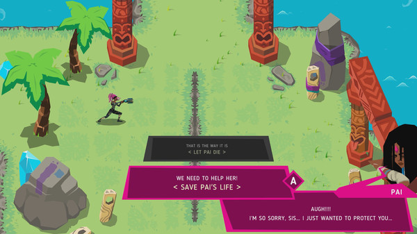 Скриншот из Grid Fight - Mask of the Goddess Prologue