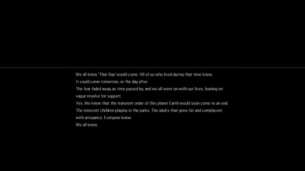 Скриншот из Living in the Ending World Скриншот из Living in the Ending World