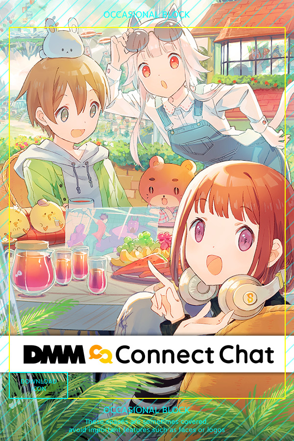 Steam portrait for DMM Connect Chat.