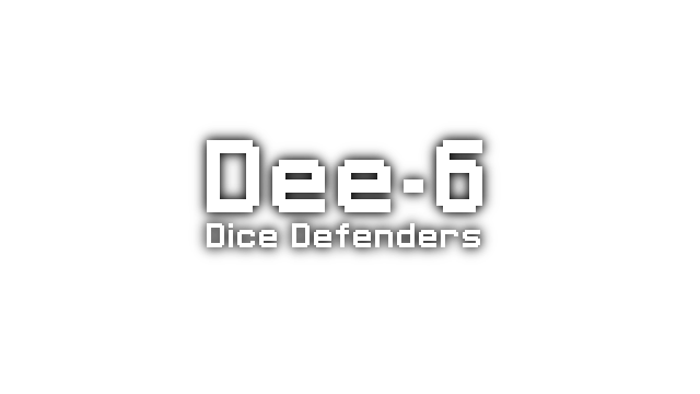 Dee-6: Dice Defenders Logo