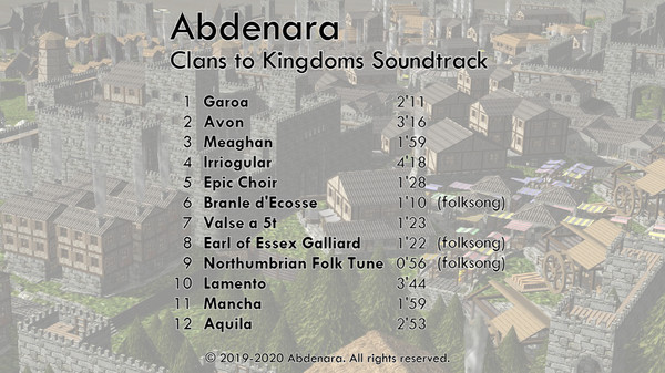 Скриншот из Clans to Kingdoms Soundtrack