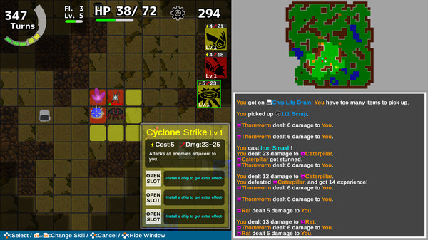 Скриншот из Robot Rogue