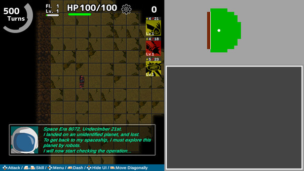 Скриншот из Robot Rogue