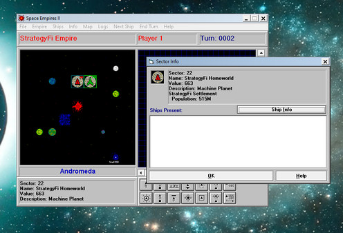 Скриншот из Space Empires II