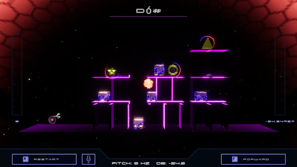 Vocal Space Shooter game for Linux 1