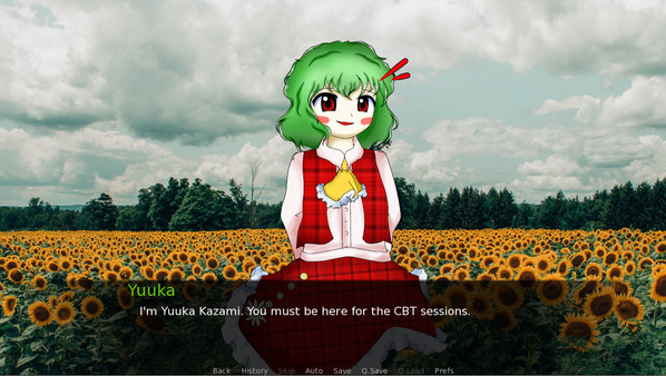 Скриншот из CBT With Yuuka Kazami Скриншот из CBT With Yuuka Kazami