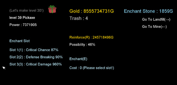 Скриншот из Mine Crazy: The Korean Grinder