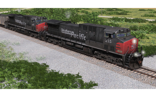 Скриншот из Trainz 2019 DLC - Southern Pacific AC4400CW 100-299