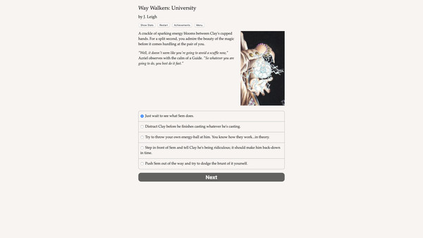Скриншот из Way Walkers: University - Halloween DLC