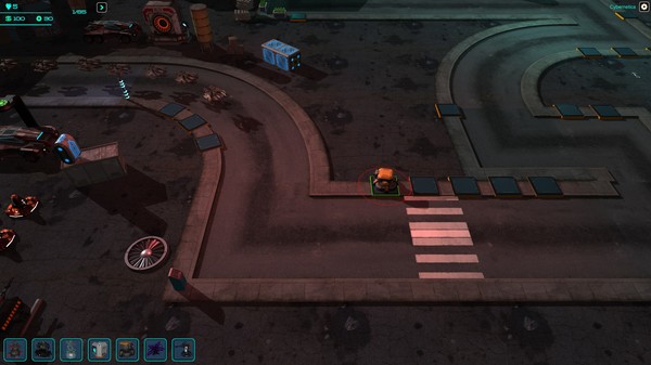 Скриншот из Cybernetica: fallen city
