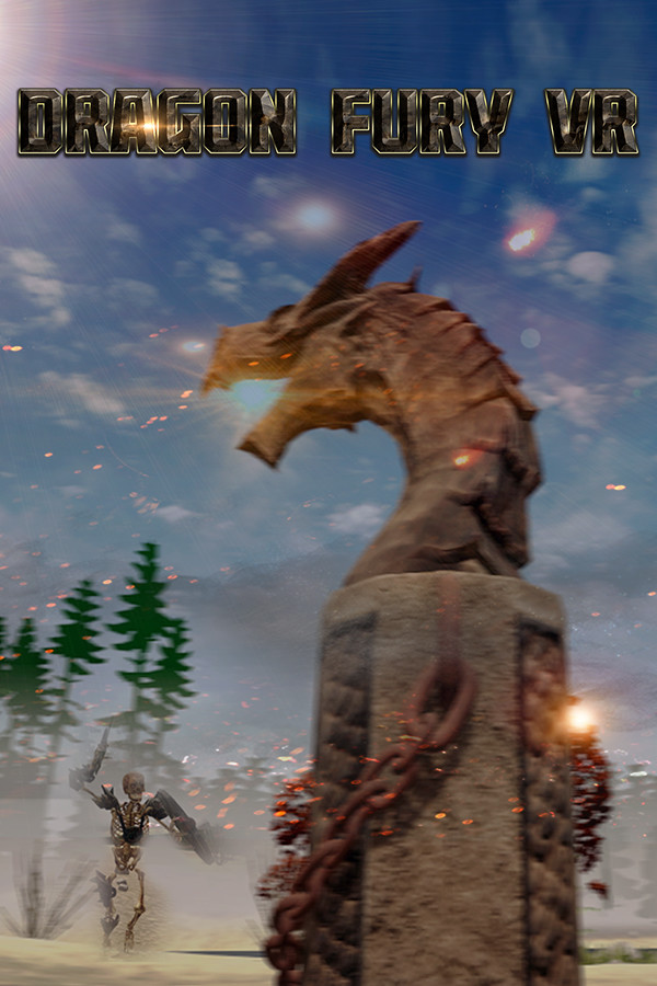 Steam portrait for Dragon Fury VR.