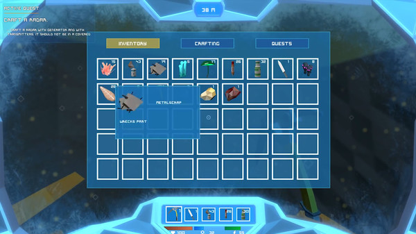 Скриншот из PIXNAUTICRAFT